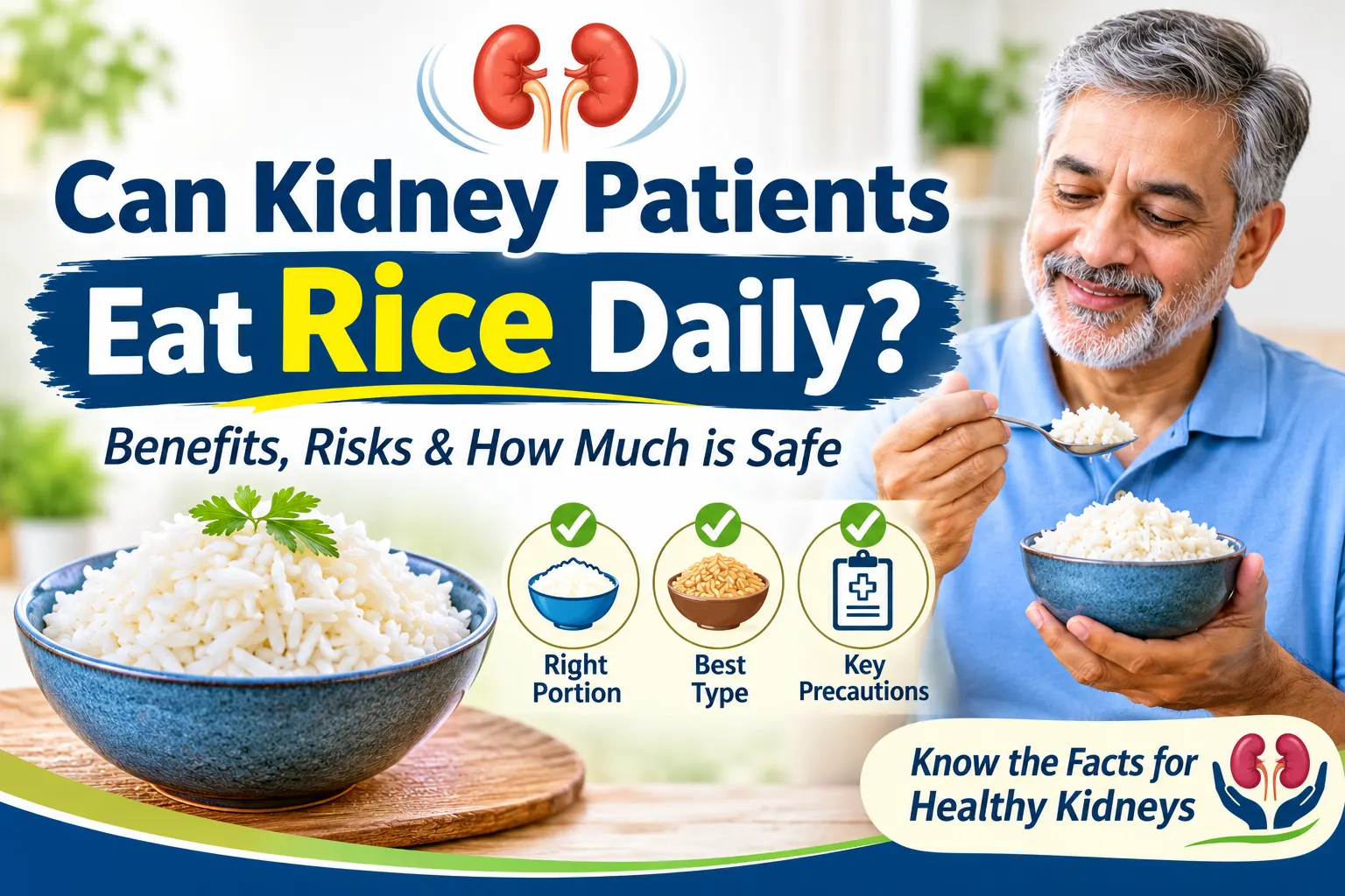 Can Kidney Patients Eat Rice Daily?